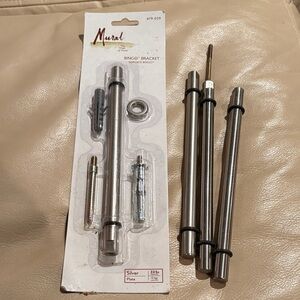 Mural Silver Wall Decor Display Bracket